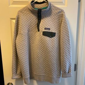 Patagonia woven sweatshirt